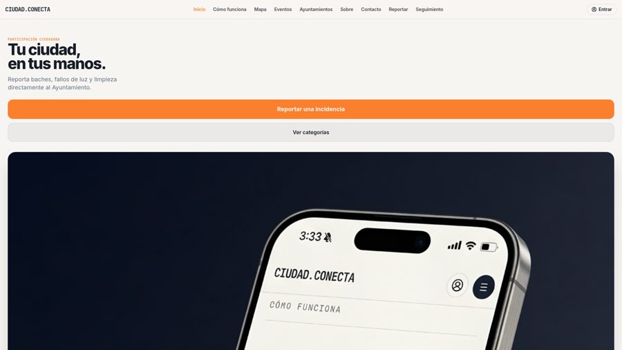 Preview Mi Ciudad Conecta